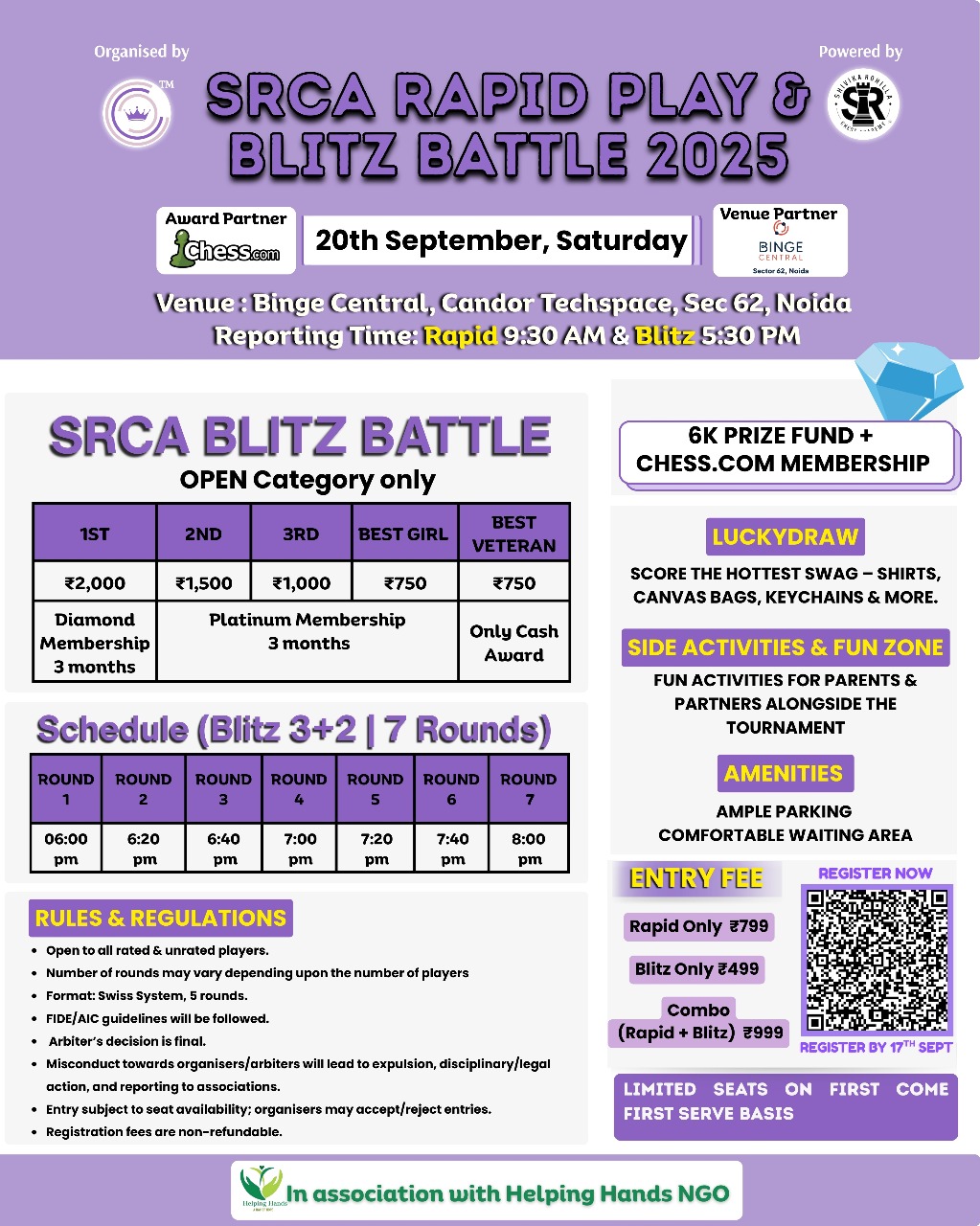 SRCA Blitz Battle