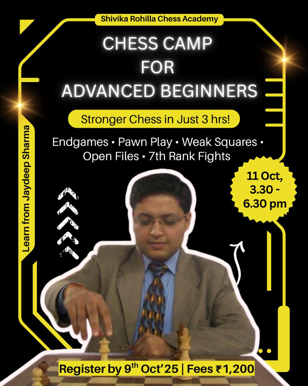 Advanced Beginners Chess Camp