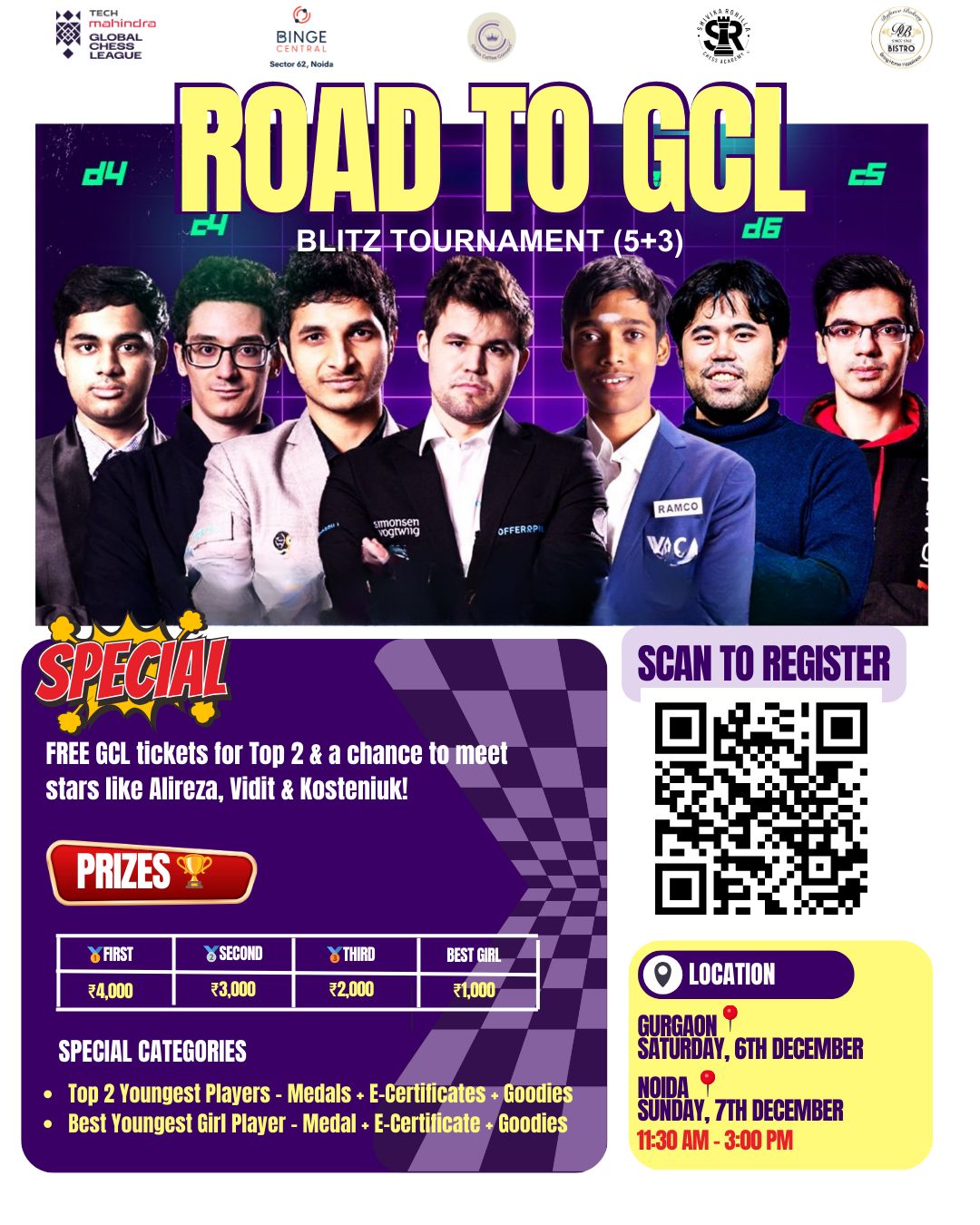 ROAD TO GCL — BLITZ TOURNAMENT 2025