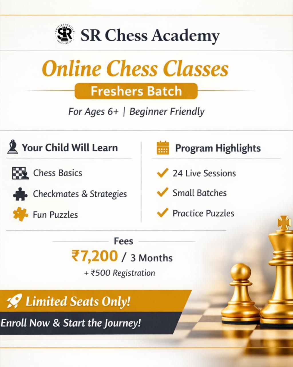 Online Classes | Beginners Batch