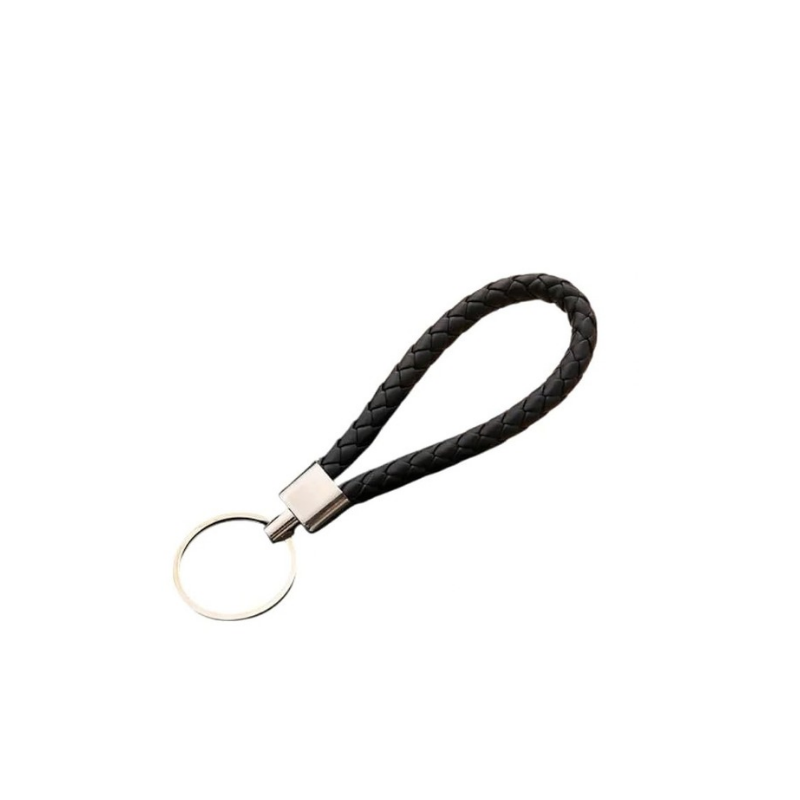 SRCA PU Leather Braided Woven Ropes keychain