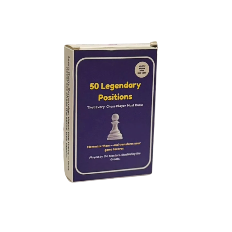 Chess cards - 50 Legendary Positions