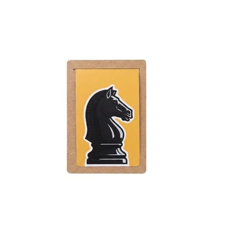 SRCA Knight Yellow Bookmark