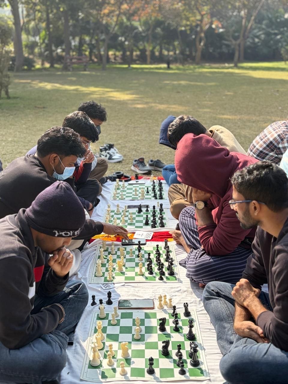 Chess in Park